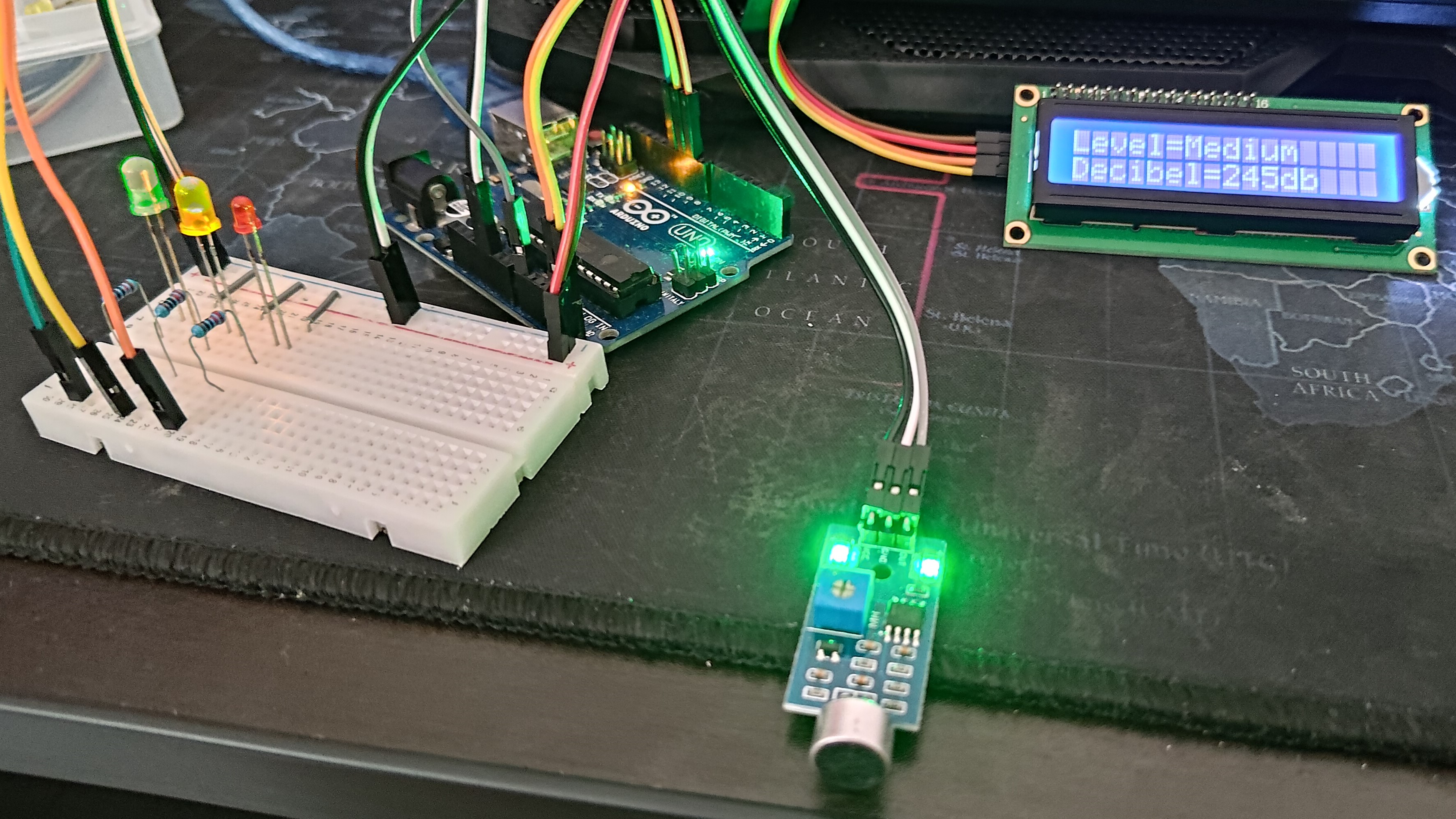 Sound Intensity Level Monitoring